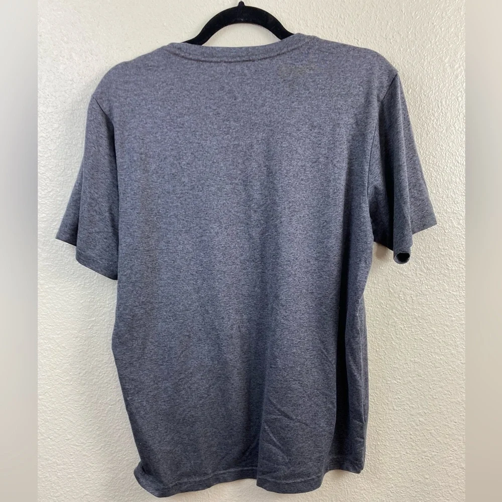 The North Face Vapor Wick Graphic Gray Short Sleeve Shirt Men’s Small‎ Outdoor